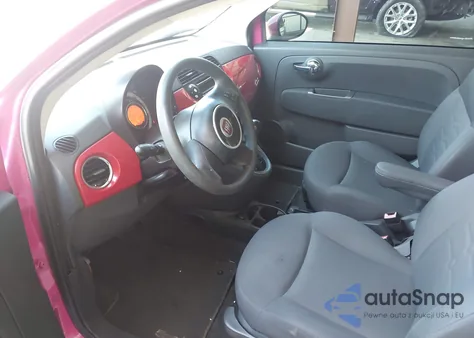 2012 Fiat 500 Pop из США, поврежденный, VIN 3C3CFFAR1CT125208